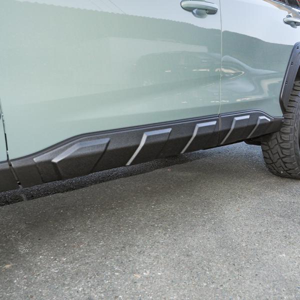 RAV4 パーツ 50系 PHV サイドドアガーニッシュ ゴリゴリ風塗装 サイド