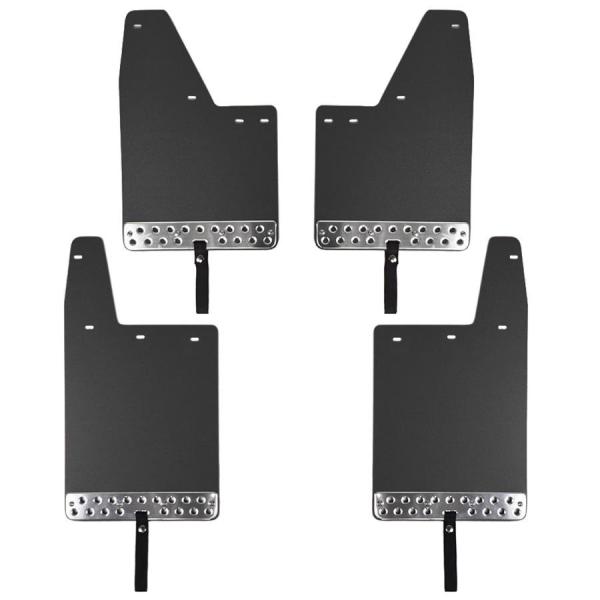 新型 ジムニーシエラ JB74 マッドフラップ ブラック 1台分 パーツ  