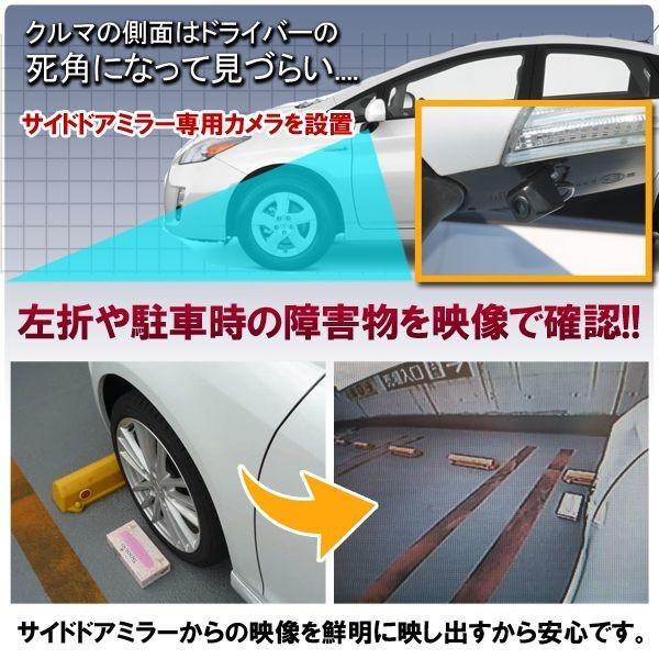 ヴェルファイア アルファード 20系 サイドカメラ サイドビュー