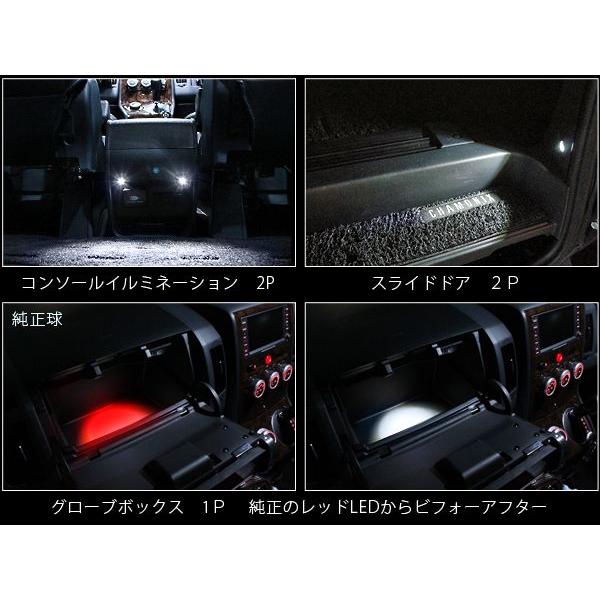 デリカ D5 D:5 LEDインナーランプ 純正交換 選べる2色 2個セット