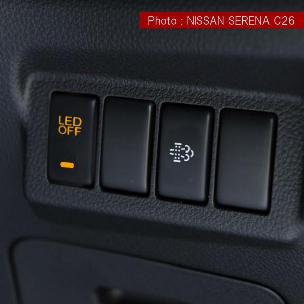 日産 Led スイッチ カバー パネル スイッチホール インジケーター イルミ 制御 車検対策 ライト 車 便利グッズ 車内 カー用品 Nissan ニッサン Vs 3 1 Dress Up Store 通販 Yahoo ショッピング
