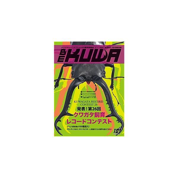 BE-KUWA 101号（メール便送料込み）　ビークワ１０１号　　★ポイント7倍★