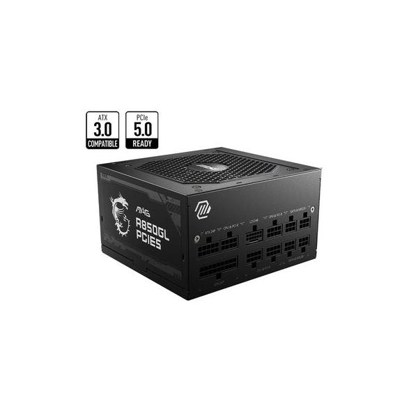 ※画像はイメージです。●統合出力：850W●認証：80PLUS GOLD●対応規格：ATX 3.0●プラグイン：対応●外形寸法：140×150×86mm