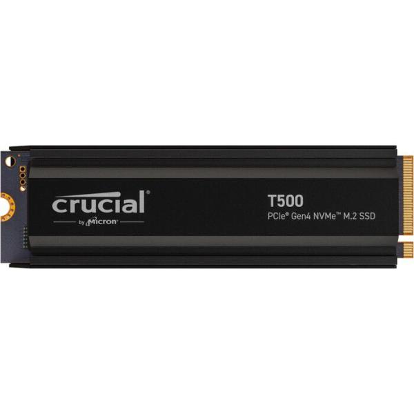 【新品】crucial T500 M.2 SSD 1TB (ヒートシンク付き) Crucial T500 CT1000T500SSD5JP (M.2 2280 1TB ヒートシンク付