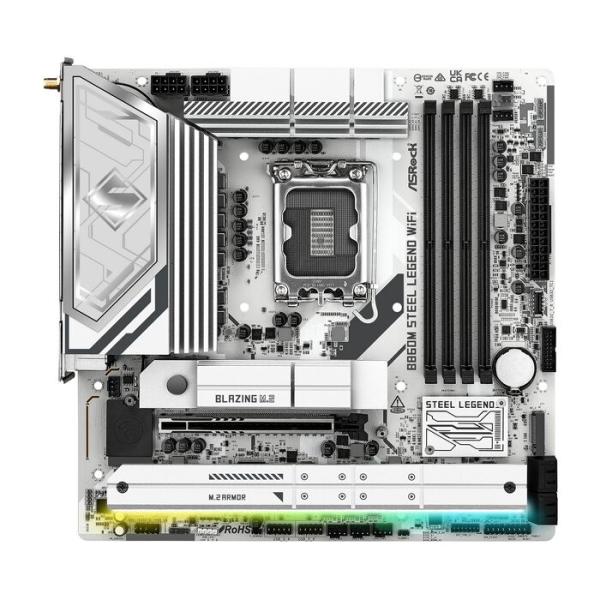 ASRock B860M Steel Legend WiFi (B860 1851 MicroATX) : ドスパラ