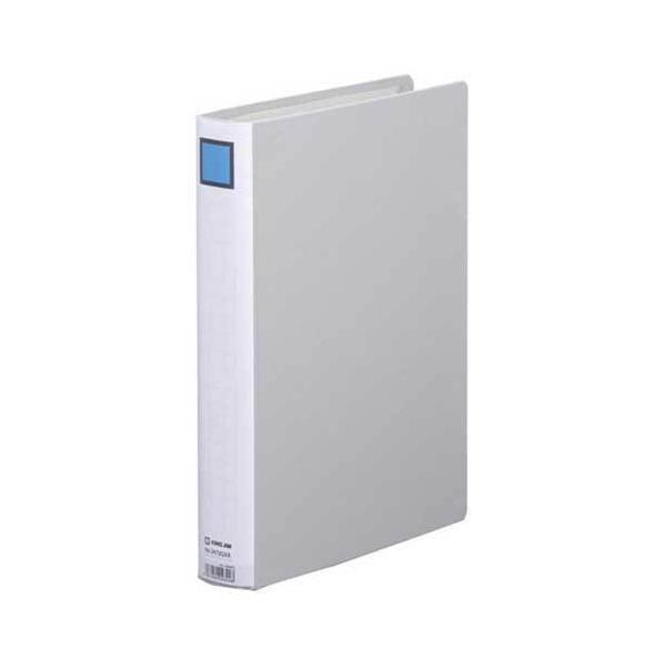他サイト： ●キングジム　キングファイル　スーパードッチ〈脱・着〉イージー　資料整理　ファイル　収納　省スペース　Ａ４判タテ型　とじ厚３０ｍｍ（グレー）の商品画像