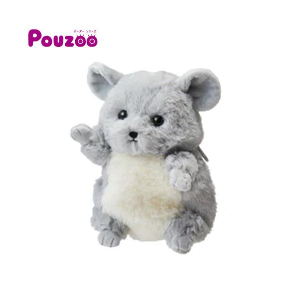 ●品番:PZM2010●入数:１個●骨格パーツ入りで色々なポーズがとれるぬいぐるみペンポーチの「ポーズー」シリーズに、持ち運びやすい「ミニポーチ」と、リストレストになる「クッションポーチ」が登場！●「ミニポーチ」はカラビナ付きでカバンに付け...