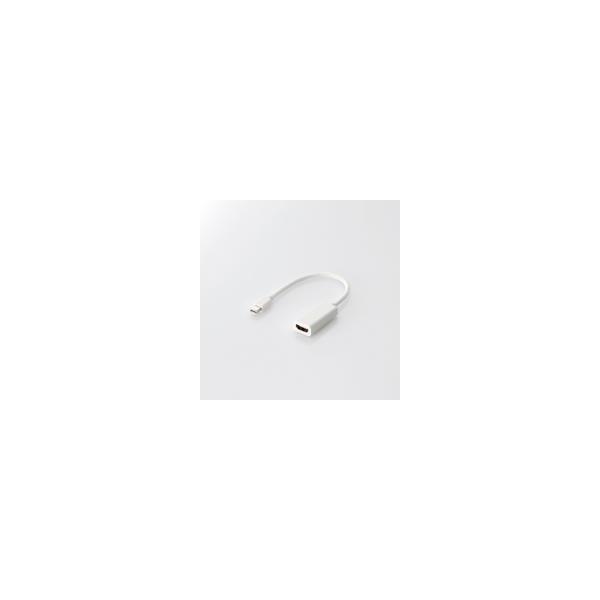 エレコム　Ｍｉｎｉ　ＤｉｓｐｌａｙＰｏｒｔ−ＨＤＭＩ変換アダプタ　ｆｏｒ　Ｍａｃ（ホワイト）