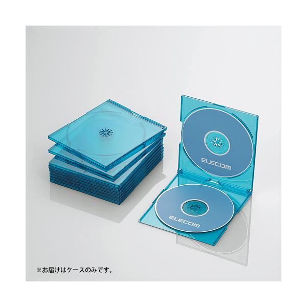 ●品番:CCD-JSCSW10CBU●入数:１セット●厚さ約５ｍｍのスリムタイプ。●コンパクトに収納できるスリムタイプのＢｌｕ−ｒａｙ／ＤＶＤ／ＣＤケース。