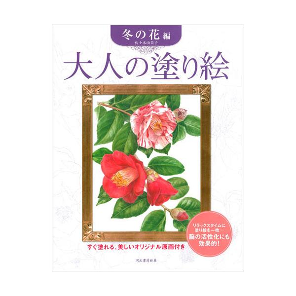 ●品番:オトナノヌリエ フユノハナ●入数:1冊●本書では、椿、シクラメン、クリスマスローズ、ポインセチア、山茶花、水仙、福寿草、南天、梅など、人気の高い冬の花の中から選りすぐって11点を集めました。