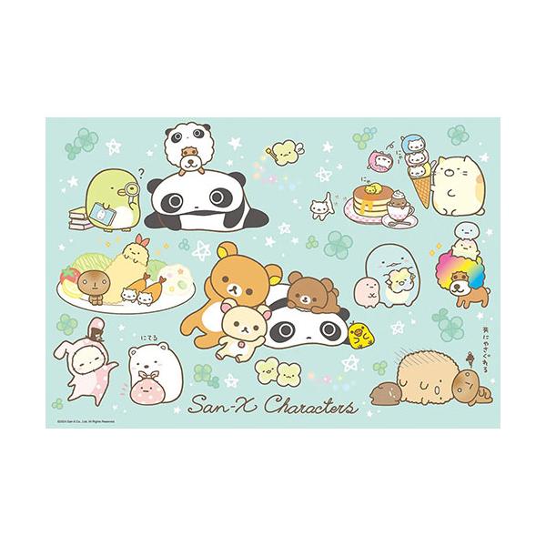 ●品番:300-124●入数:１個●サンエックスの人気キャラクターが集合！！●リラックマ、すみっコぐらし、たれぱんだ、こげぱん、アフロ犬、センチメンタルサーカス、にゃんにゃんにゃんこが夢のコラボ