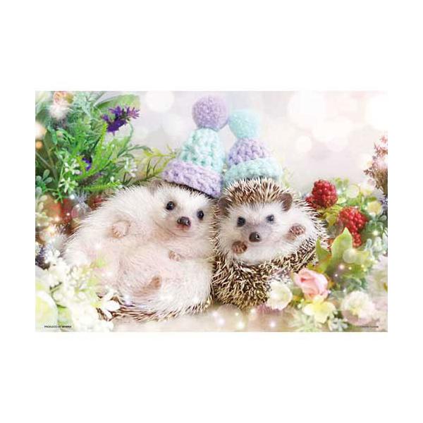 ●品番:P33-182●入数:１個●写真集やＳＮＳで大人気のはりねずみ「あずき」と「もなか」がジグソーパズルに！