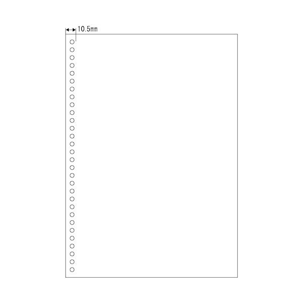 ●品番:FSC2049●入数:１００枚●便利機能で効率アップ。コピー用紙よりも断然便利。　各種有名パッケージソフトにも対応。ファイル穴には紙詰まりしにくいスターホール採用。ミシン目は切り離しやすいクリアカットミシン採用。環境に優しいＦＳＣ森...