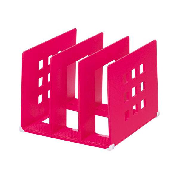 ●品番:A-7321-3●入数:１個●底の四隅のＬ字型の滑り止めがポイント。タテ置き・ヨコ置きどちらで使ってもすべりニクイヤツ！●底部のリブ加工が、ファイルやホルダーのすべりを防止します。