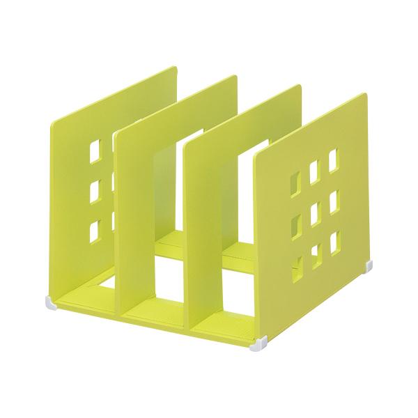 ●品番:A-7321-6●入数:１個●底の四隅のＬ字型の滑り止めがポイント。タテ置き・ヨコ置きどちらで使ってもすべりニクイヤツ！●底部のリブ加工が、ファイルやホルダーのすべりを防止します。