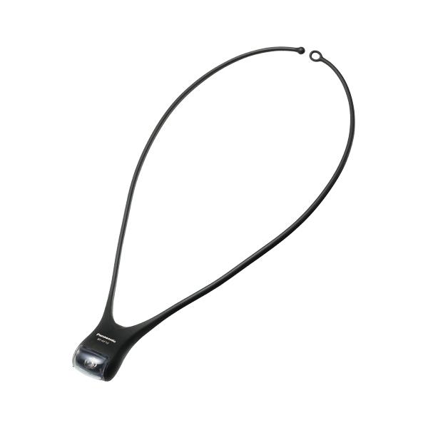 他サイト： パナソニック　LEDネックライト ライト 首掛け 防災 散歩 アウトドア（ブラック）の商品画像