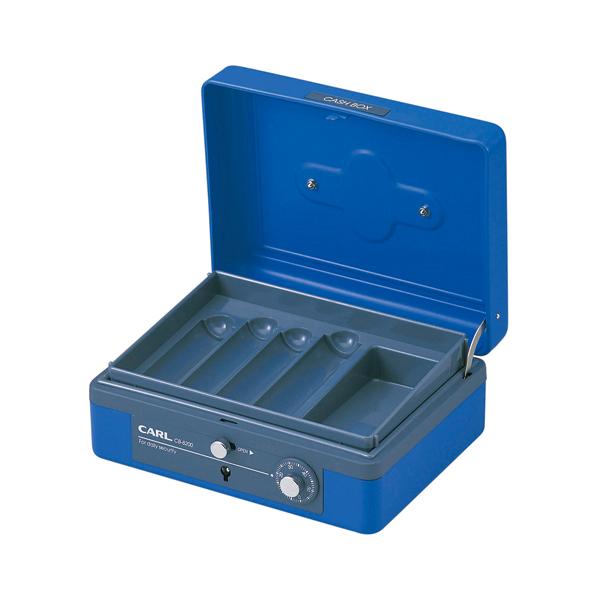 ●品番:CB-8200-B●入数:１台●持ち運びに便利なコンパクトタイプ。●シリンダー錠とダイヤル錠の二十ロックで、管理は万全！