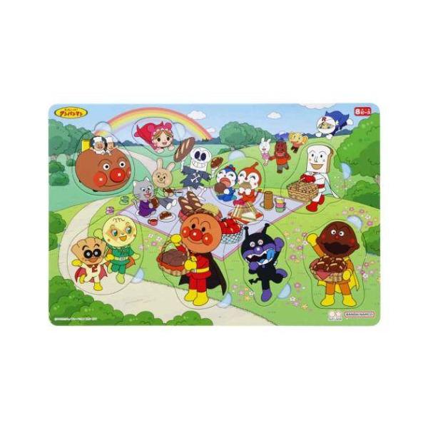 サンスター文具　ハッピーロッピーパズル8P パンでピクニック　パンでピクニック