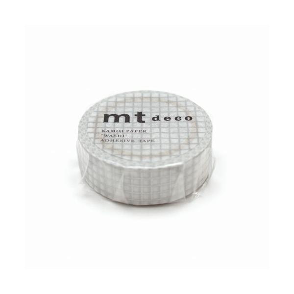 カモ井加工紙　ｍｔ　１Ｐ　方眼・銀　マスキングテープ　マステ