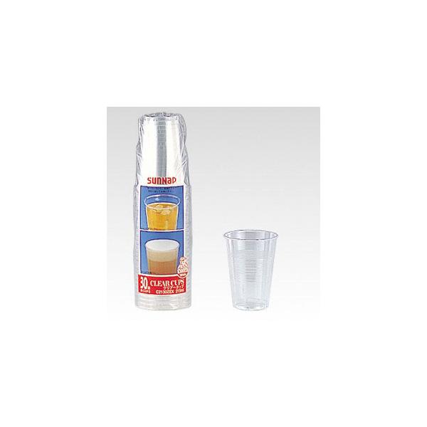 サンナップ　クリアカップ　容量:215ml