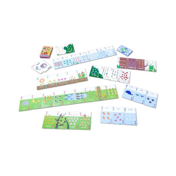 ●品番:007925●入数:１個●４つの遊び方（トランプ、なまえおぼえ、かずおぼえ、絵あわせパズル）ができる新感覚トランプ！！