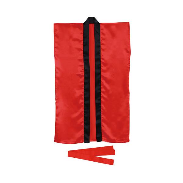 ●品番:001147●入数:１着●ピカピカ光るきれいなサテンロングハッピ！●光沢のあるサテンを使ったロングハッピです。●応援や演舞などに最適です。●サテンのズボンなどと組み合わせてください。