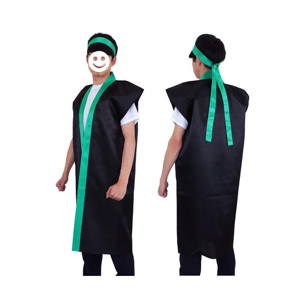 ●品番:003267●入数:１着●肌触りがよく、光沢のあるサテン地のロングハッピです。●光沢のあるサテンを使ったロングハッピです。●、応援や演舞などに最適です。