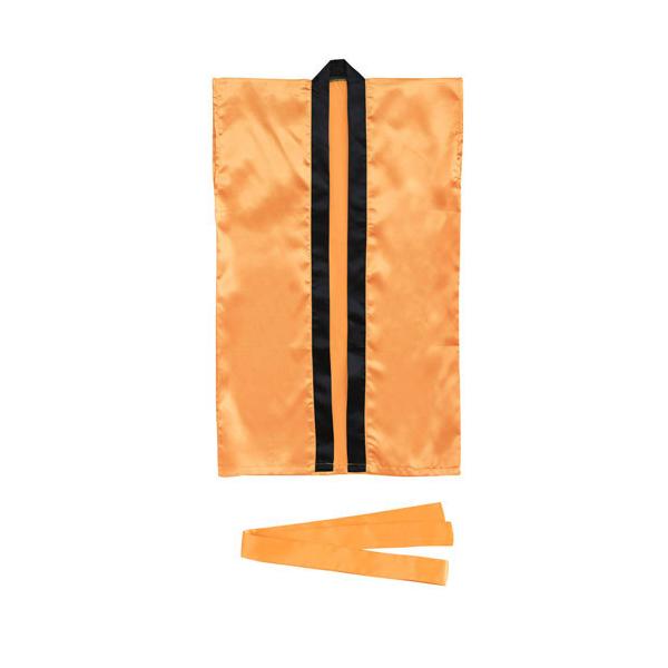 ●品番:003293●入数:１着●肌触りがよく、光沢のあるサテン地のロングハッピです。●光沢のあるサテンを使ったロングハッピです。●、応援や演舞などに最適です。