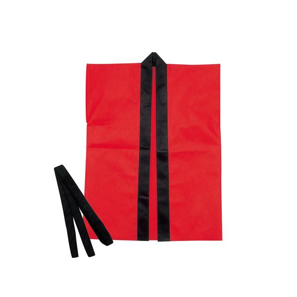 ●品番:004106●入数:１着●袖なしタイプのカラー不織布ハッピ！●軽さと撥水性を持ち合わせた不織布製安くて丈夫！●絵が描ける！●水性・油性ペン／色えんぴつ／クレヨン