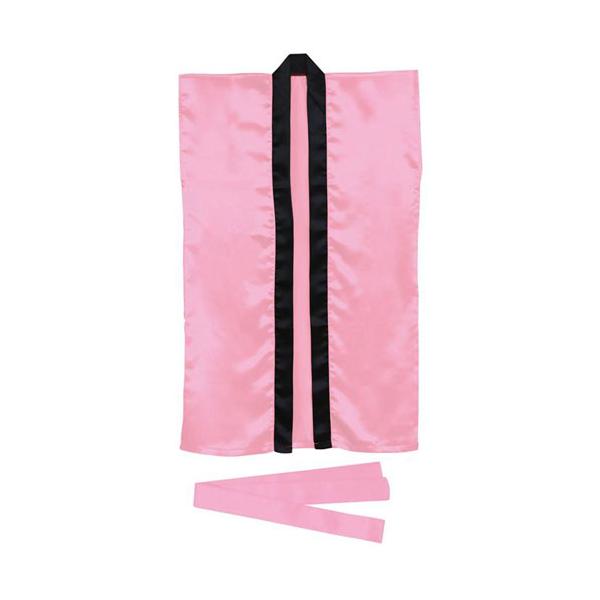 ●品番:018447●入数:１個●やわらかで通気性の良いサテン生地を使用したロングハッピ●光沢のあるきれいな色のサテン製