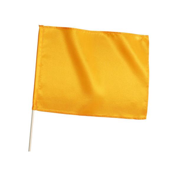 ●品番:004705●入数:１個●軽量で丈夫なサテン製の小旗！●光沢のあるサテン製カラーフラッグシリーズの小旗です。軽量で丈夫なので両手に持っても振りやすいフラッグです。運動会のダンスや集団行動、応援などで活躍するアイテムです。