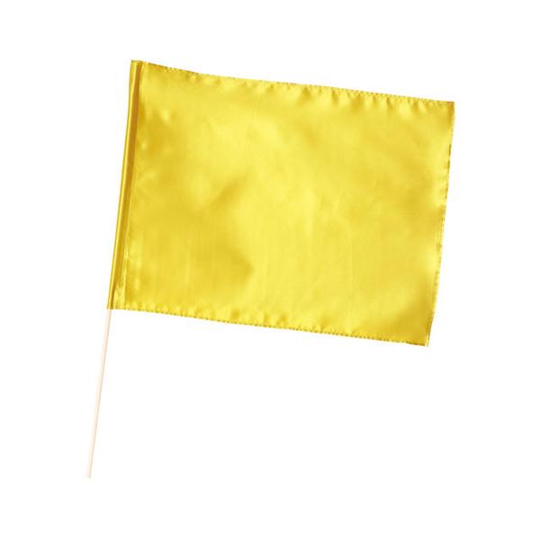 ●品番:014434●入数:１個●集団行動で映える大きなサテン製カラーフラッグ！●光沢のあるサテン製カラーフラッグシリーズの大旗です。持ち手の直径が１２ｍｍのタイプです。運動会のダンスや集団行動、応援などで活躍するアイテムです。