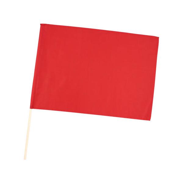 ●品番:014823●入数:１個●手軽な大きさで振りやすい中旗！●ポリエステル製カラーフラッグシリーズの中旗です。手軽な大きさで振りやすいフラッグです。運動会のダンスや集団行動、応援などで活躍するアイテムです。