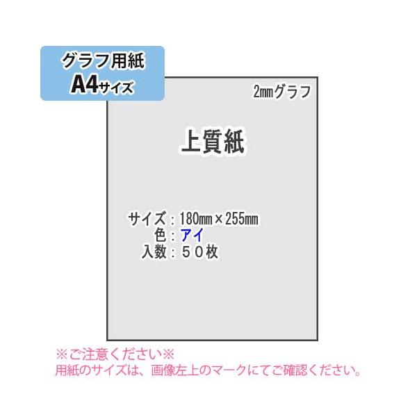 ＳＡＫＡＥ ＴＰ　3ミリグラフ 上質紙 81.4g/m2 A4 50枚（アイ）