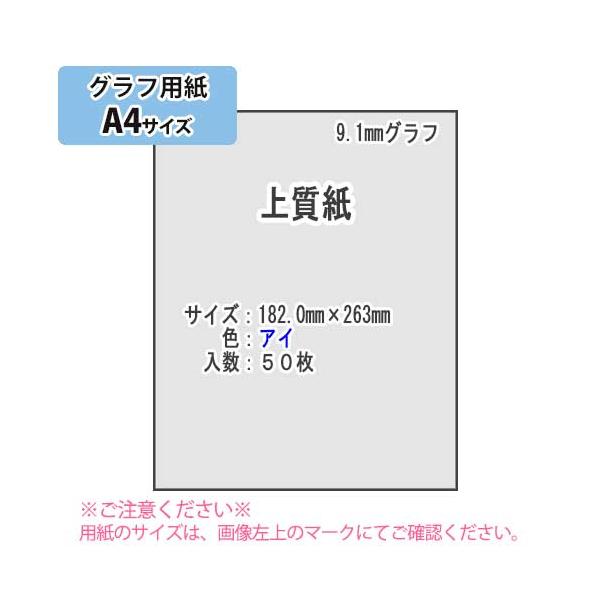 ＳＡＫＡＥ ＴＰ　9.1mmグラフ 上質紙81.4g/m2 A4 50枚（アイ）