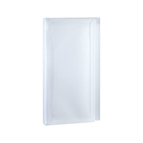 他サイト： セキセイ　アクティフＶ　フリップ　スリムケース　Ａ４判三つ折りサイズ（クリア）の商品画像