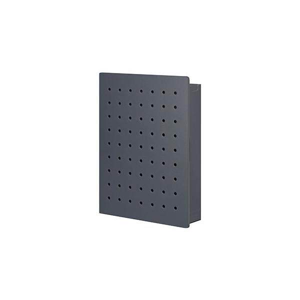 ●品番:PGH200-GY●入数:１個●見せる／隠せるでスッキリ収納●マグネットで貼れるペグボード。●Ｂ５サイズのノートやチラシ、調理グッズなど、少し大きなものの収納に便利なサイズです。●本体扉には２００ｇ以上のものを吊り下げて使用しないで...