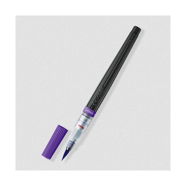 ●品番:XGFL-166●入数:１本●みずみずしく鮮やかな発色で、毛筆タイプならではの自由な表現ができるカラー筆。●そのまま描くのはもちろん、２色を使ってのグラデーションや、水と合わせての淡い水彩表現も自由自在。●筆文字やイラスト、カリグラ...