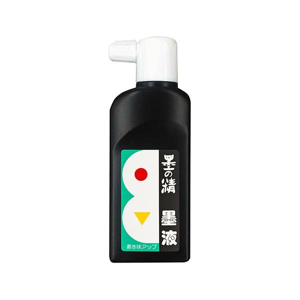 ●品番:12203●入数:１個●発売から６０年以上のロングセラー商品。●学校の習字授業に最適。●練習用／合成糊剤使用。●墨色は、透明感のある強い黒で美しい。●特に半紙用に開発され練習用の液体墨で、乾きが良く表具性が良い。