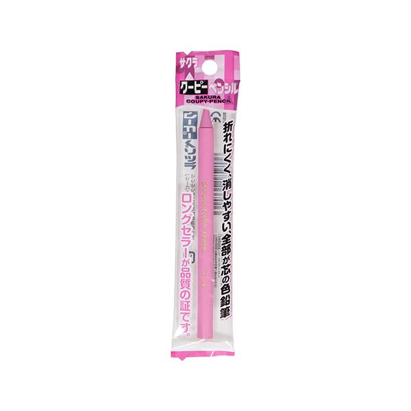 サクラクレパス　クーピー単色フック（モモイロ）