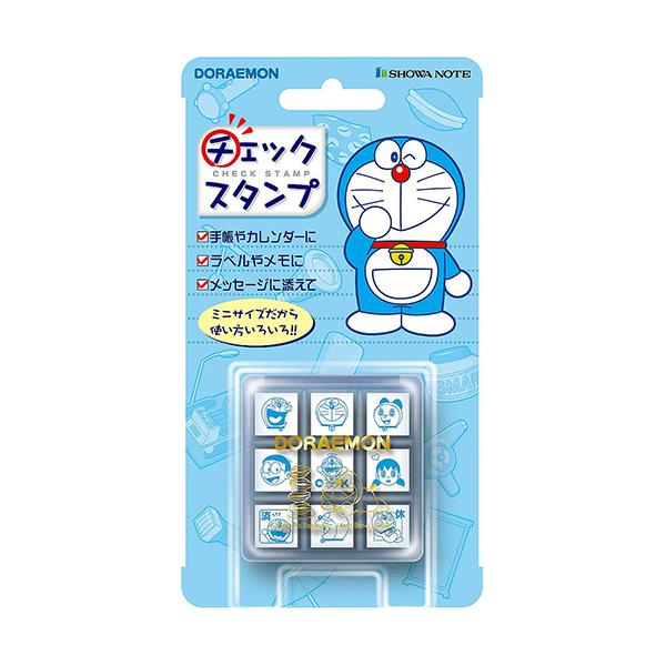 ビバリー　チェックスタンプ　ドラえもん