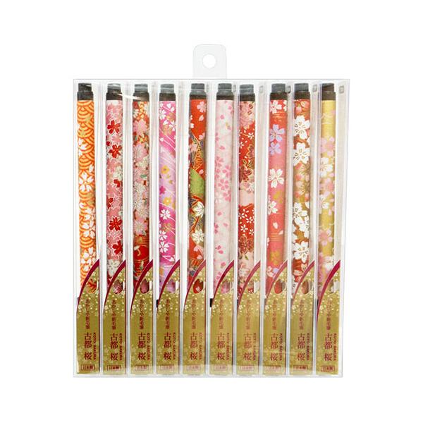 あかしや あかしや新毛筆 古都桜 プラケース入り×10本パック : どっと
