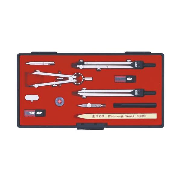 ウチダ KD型製図器 SEセット A （烏口抜き） 13品組 : どっと