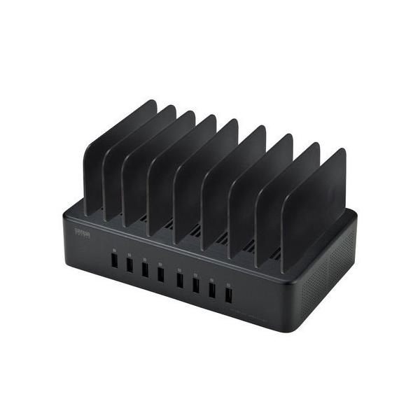 【新品】サンワサプライ USB充電スタンド (8ポート) サンワサプライ 直送 USB充電スタンド 8ポート 高耐久タイプ : どっと