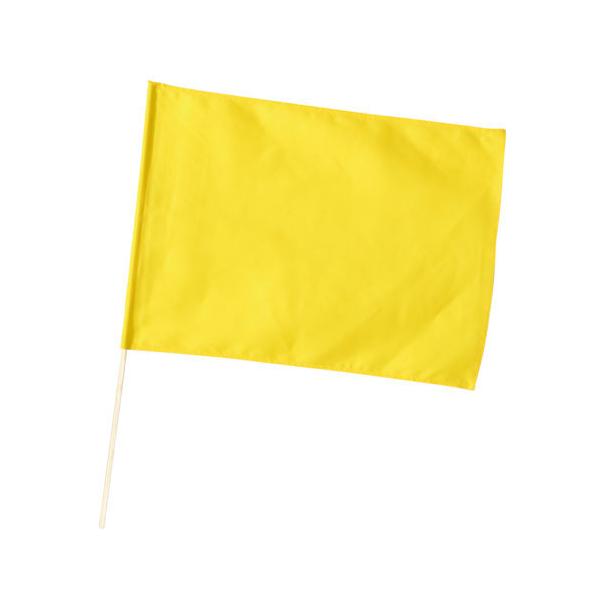 ●品番:001279●入数:１個●軽量で丈夫な小旗！●ポリエステル製カラーフラッグシリーズの小旗です。軽量で丈夫なので両手に持っても振りやすいフラッグです。運動会のダンスや集団行動、応援などで活躍するアイテムです。