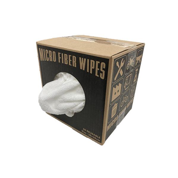 ●品番:1022●入数:５０枚●大容量５０枚入り、ボックス入りのマイクロファイバークロスです。●車内清掃や、窓ガラス、デスクなどへのオフィスの清掃にも使用いただけます。