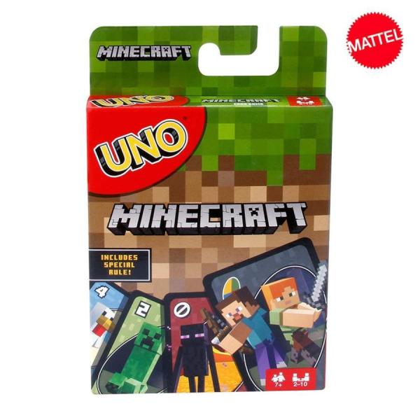 マインクラフト ウノ UNO Minecraft カードゲーム ゲーム クリーパー グッズ 知育 ファミリー プレゼント 誕生日 男の子 女の子 おもちゃ