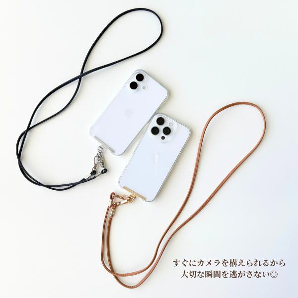 �X�}�z�V�����_�[�X�g���b�v ���U�[ �ׂ� 5mm 360�x��] �X�e�����X�z���_�[�t�� ���ނ��� ���|�� �΂߂��� �t���ւ� �S�@��Ή� iPhone Android Pixel AQUOS ���i�摜4