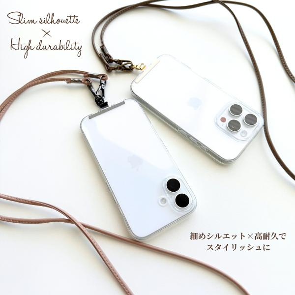 �X�}�z�V�����_�[�X�g���b�v ���U�[ �ׂ� 5mm 360�x��] �X�e�����X�z���_�[�t�� ���ނ��� ���|�� �΂߂��� �t���ւ� �S�@��Ή� iPhone Android Pixel AQUOS ���i�摜5