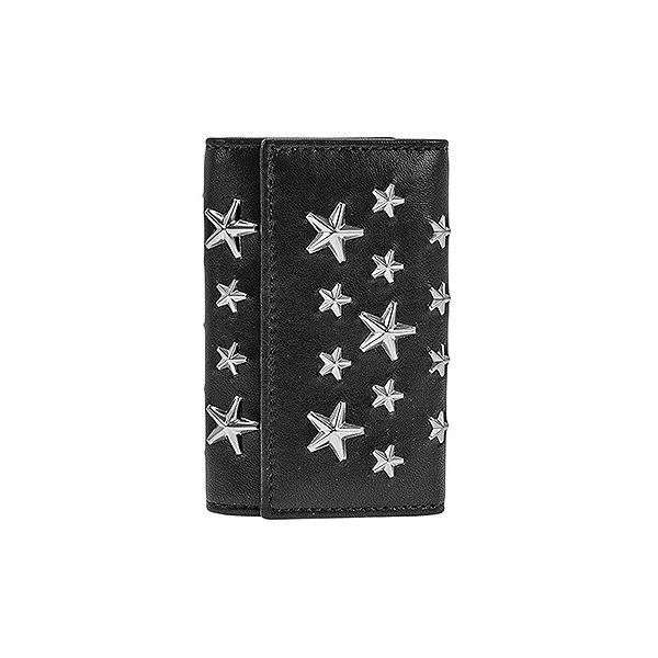 Jimmy Choo ジミーチュウ Neptune Cst Blk キーケース ユニセックス レディース 宅送 メンズ